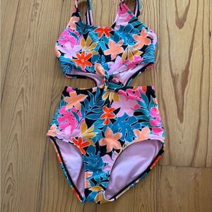 Art of class girls one piece swimsuit